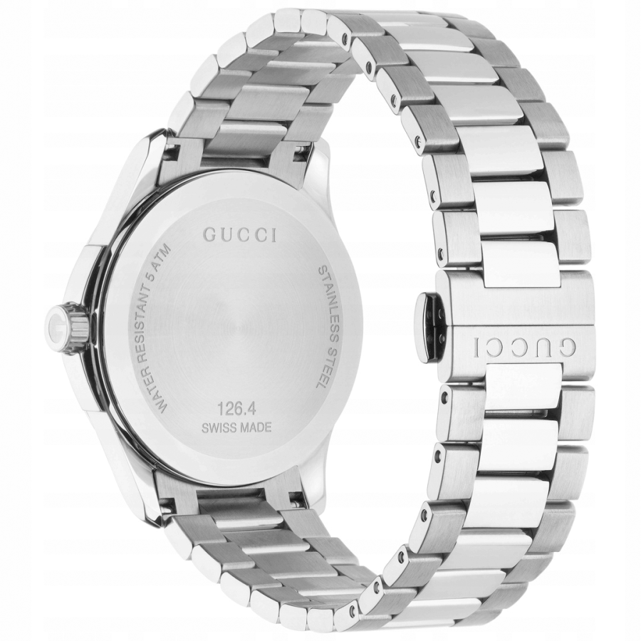 Gucci G-Timeless Black Mother of Pearl Diamond Women's Watch