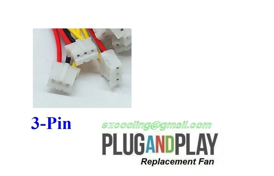 2x "QUIET" 3dfx Voodoo5 5500 GPU replacement cooling fans - Image 2 of 4