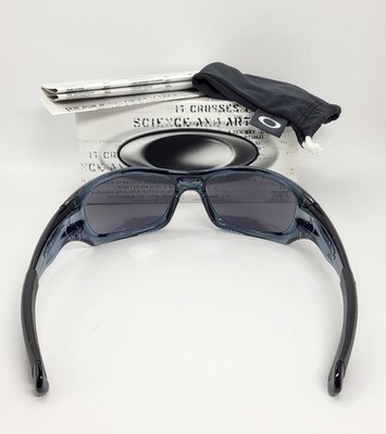 OAKLEY PITBULL Crystal Black w/ Black Iridium Sunglasses 9127-02