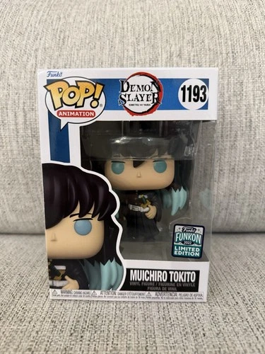 Funko Pop! Demon Slayer Muichiro Tokito #1193  2022 Funkon Exclusive w/protector