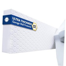 WP01 Garage Wall Protector Car Door Protector, Tool-Free, Designed 2 Pack White