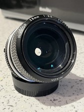 Nikon Nikkor 28mm f/3.5 MF Lens – Excellent Glass – Made in Japan – Read Des