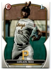 2023 Bowman Draft Carlson Reed Pittsburgh Pirates #BD-11