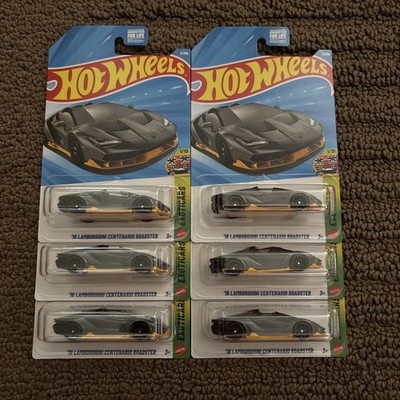 Hot Wheels Kroger Exclusive  16 Lamborghini Centenario Roadster 1:64 Lot of 6