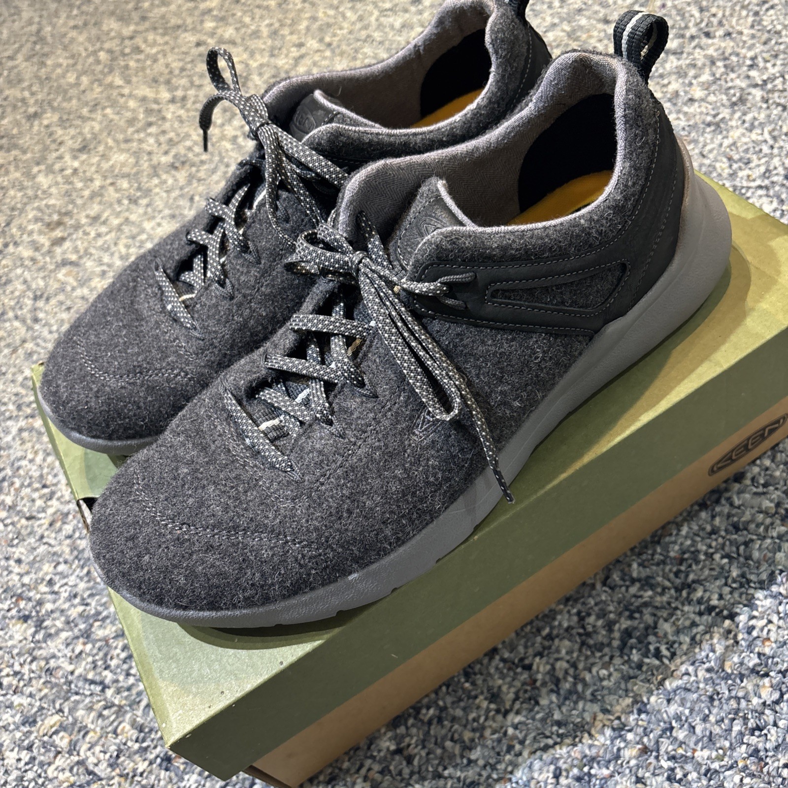 Scarpe Keen Highland Arway acciaio grigio nero uomo 11 sportive casual sneakers lana