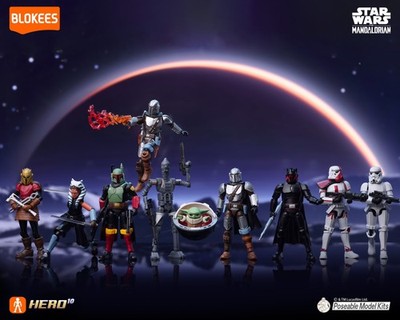 Blokees Blind Box Star Wars The Mandalorian GV-01 Action Figures