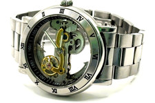 IK Colouring Skeleton watch 44mm bueatiful automatic movement in 100% clear dial