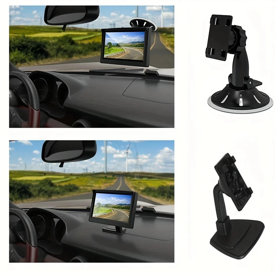 5-inch Desktop HD Display Mini Rear View Reverse Camera Set - Image 4 of 4
