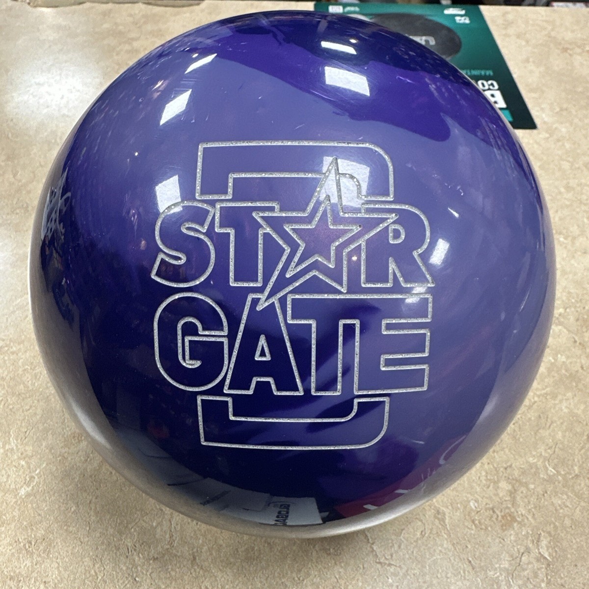 16lb Storm STAR GATE Overseas International Bowling Ball NEW