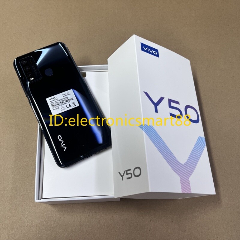 Vivo Y50 Dual SIM 8/128GB ROM Android Octa-core New Phone 6.53