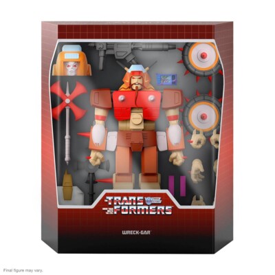 Super7 Transformers Ultimates Wave 3 Autobot Junkion WRECK GAR 7'' Action Figure