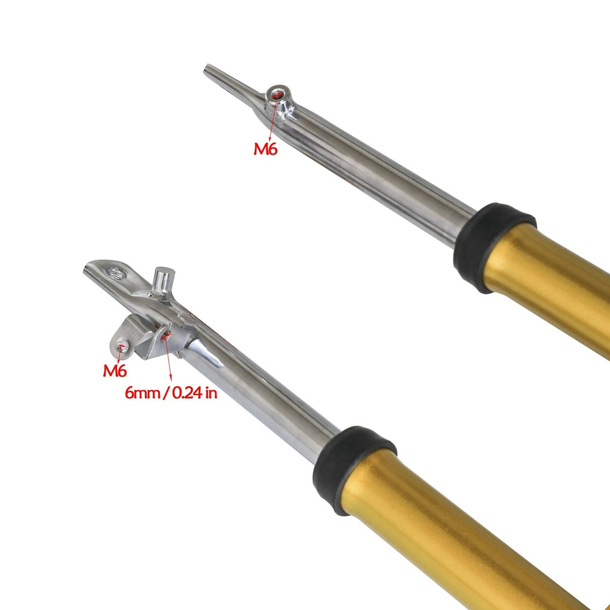 Gold CRF50 XR50 CRF XR 50 Front Forks Suspension with Triple Tree