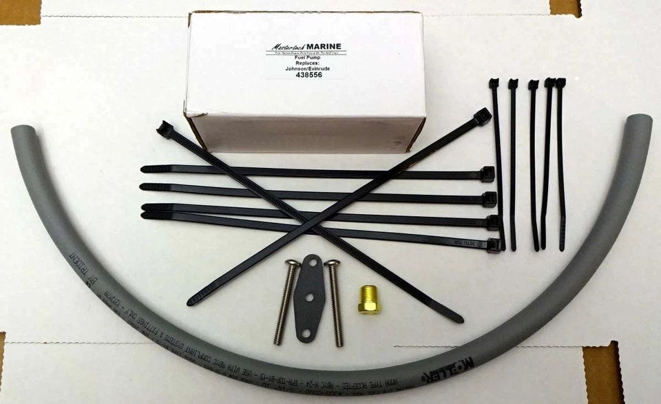 KIT DE SUBSTITUIÇÃO DE BOMBA DE COMBUSTÍVEL EVINRUDE JOHNSON 2 CILINDROS 40 50 TODOS OS MODELOS EQUIPADOS COM VRO - Imagem 2 de 4