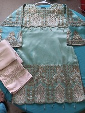 Pakistani Organza Suit  Medium Chest 40