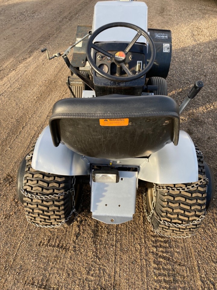 SEARS SUBURBAN 18hp GARDEN TRACTOR eBay