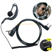 Earpiece Headset with PTT Mic For Puxing Quansheng Wouxun BTECH Two Way Radio