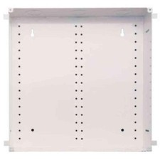 14" Leviton Structured Media Enclosure, Flush Mount Cover, White Finish