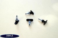 10X SchiebetÜR Gummi Dichtung Befestigung Clips FüR Audi VW Caddy Transporter T5