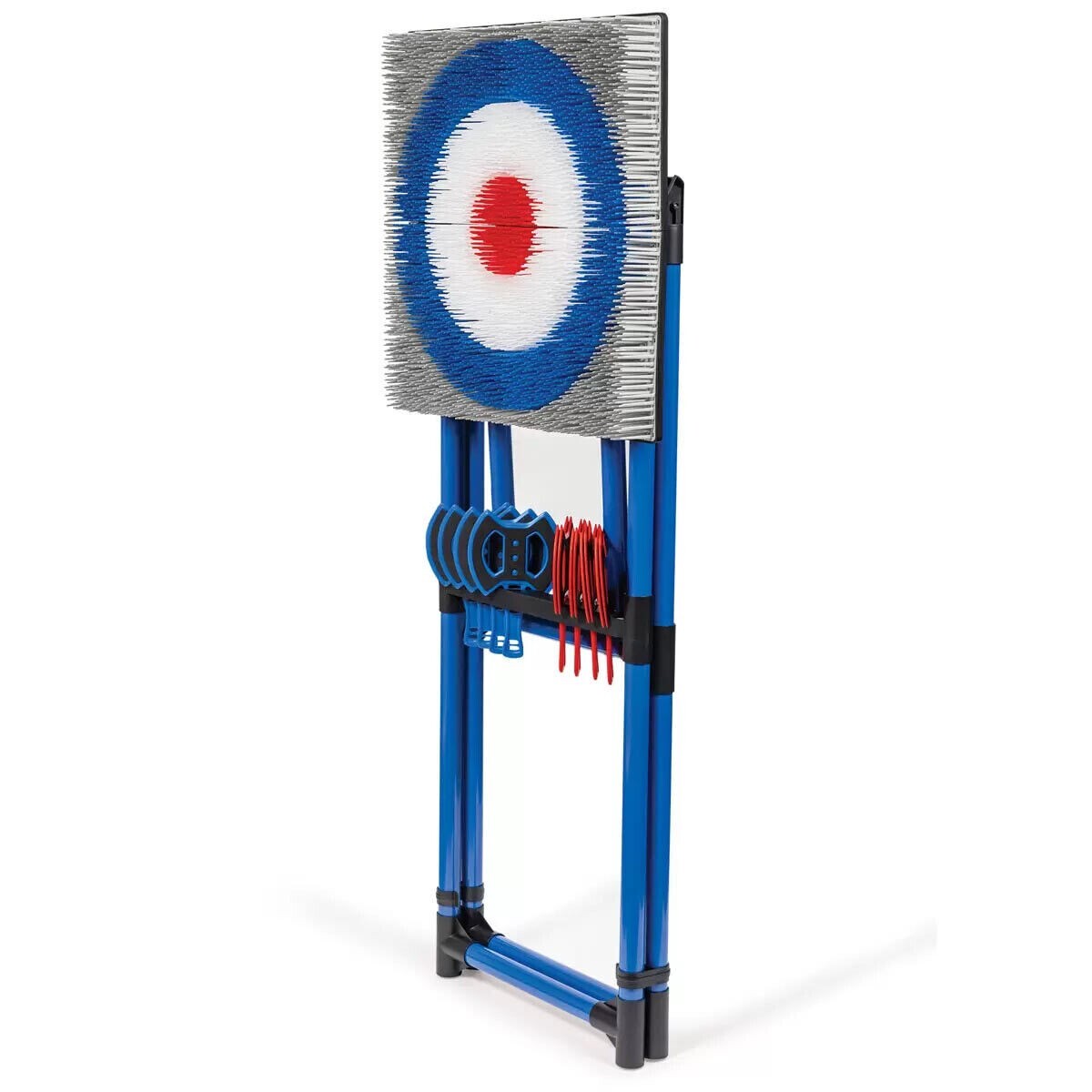 Eastpoint Axe Throwing Set With Steel Frame And 8 Safety Axes 152cm