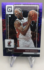 2022-23 Donruss Optic Bam Adebayo Pruple Fast Break Disco Prizm /99 Miami Heat