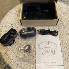 Dog Bark Control Collar Effective Safe Waterproof Rechargeable Battery NEW