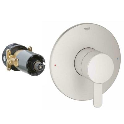Grohe Europlus 19880EN0 Brushed Nickel Pressure Balanced Faucet w/Control Module