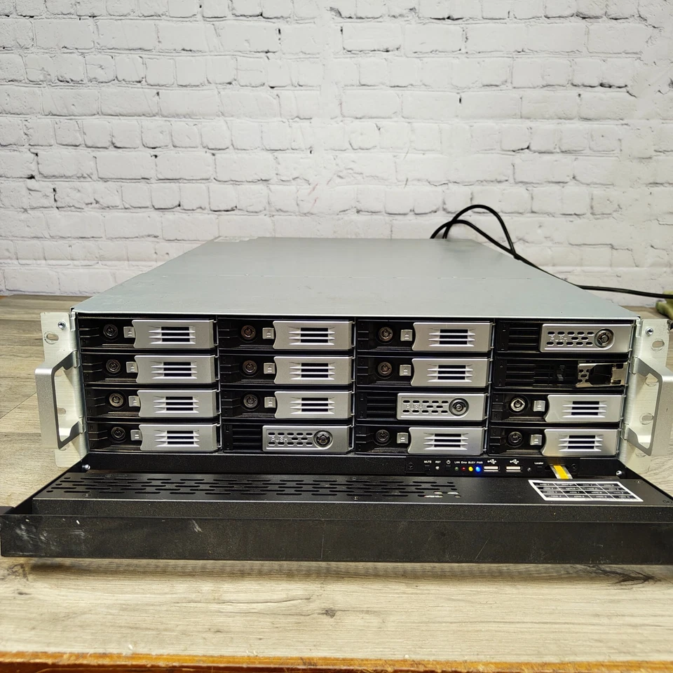 Thecus Nas N16000 16 bay NAS RACK SERVER Superior Enterprise Storage Centre - Image 3 of 4