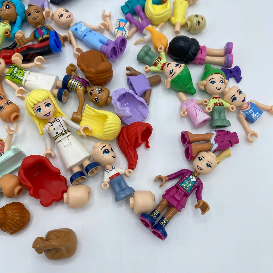 LEGO Friends Minifigures Build Your Own 45 pc Lot with Miss Piggy head - Image 3 of 4