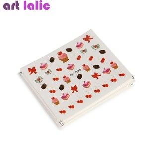 18-Sheets-Water-Transfer-Nail-Art-Sticker-Decals-Candy-Cake-Tips-Tattoo-Decor