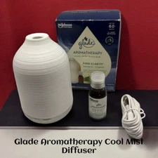Glade Aromatherapy Essential Oil Diffuser, Lemongrass & Bergamot,