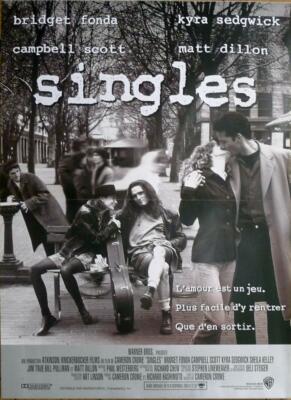 SINGLES - CROWE / FONDA / DILLON / SEATTLE - ORIGINAL KLEINES FRANZÖSISCHES F...