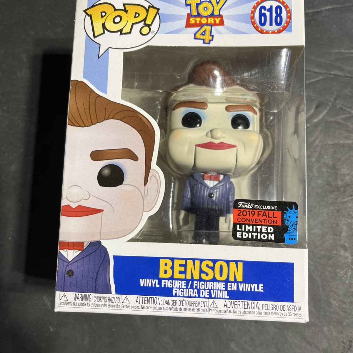 Funko Pop! Vinyl: Pixar - Benson - Amazon (AM) (Exclusive) #618