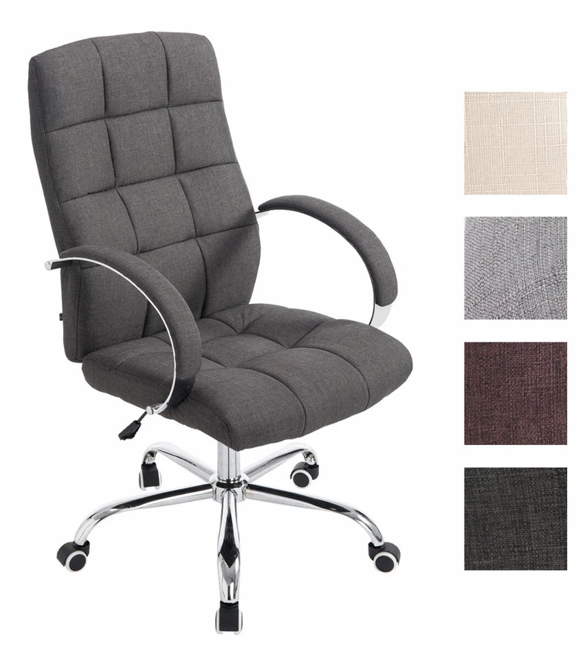 Bürostuhl Mikos Stoff Chefsessel Schreibtischstuhl Drehstuhl Bürosessel Stuhl