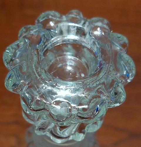 Vintage | Avon | Opalique | Perfume Bottle | Glass Candlestick Holders - Picture 8 of 8