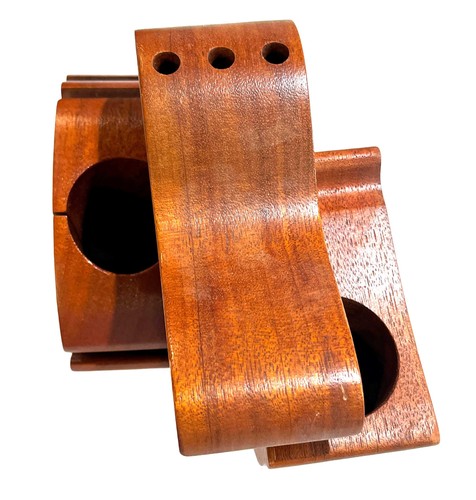Mid Century RICHARD ROTHBARD Wooden Pelican Desk Organizer Puzzle Box TEAK Art - Picture 4 of 7