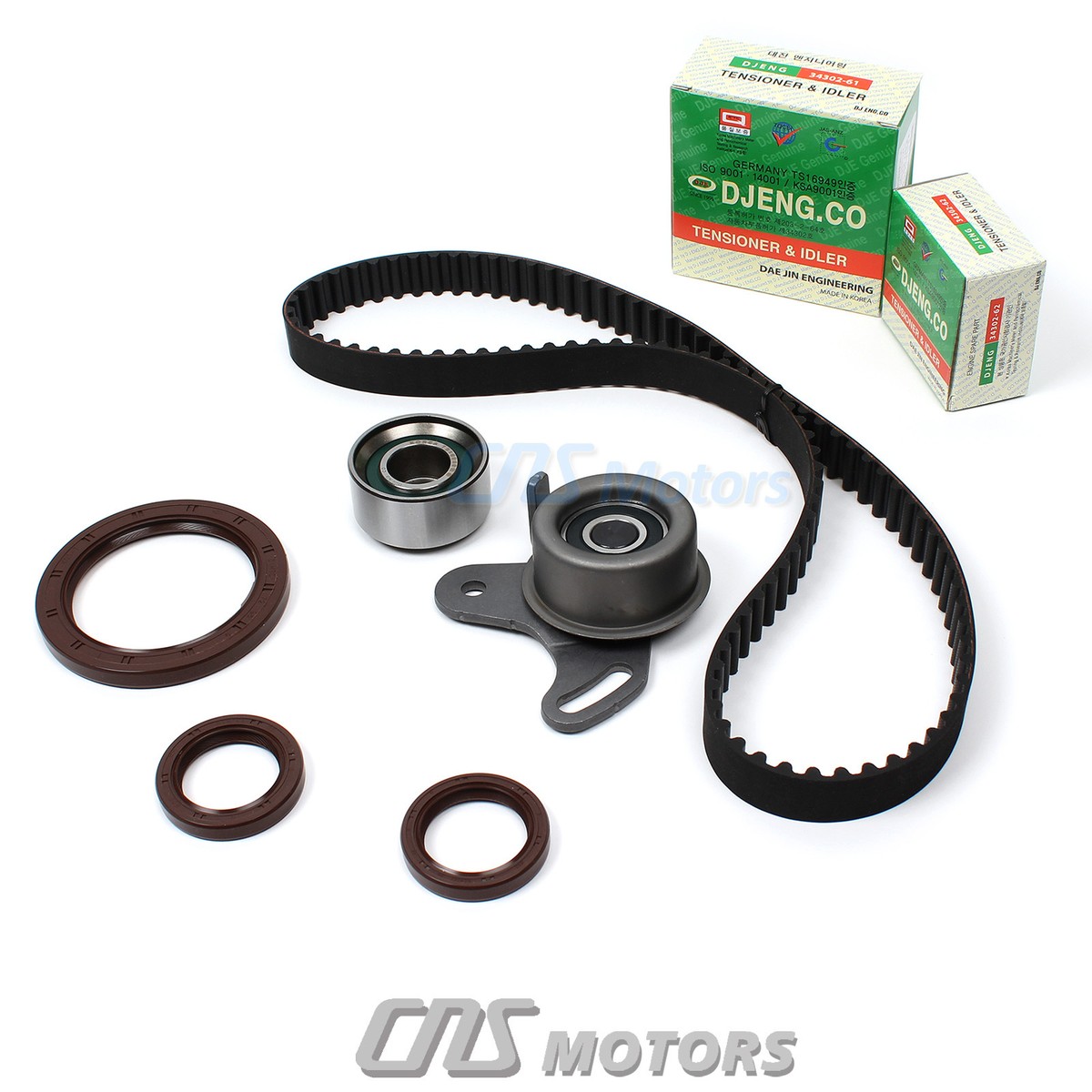 Gates HTD Timing Belt Water Pump Kit for 96-11 Hyundai Accent Kia