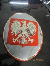 Emailschild Rarit&auml;t ORGINAL  POLEN  ADLER SELTEN RAR