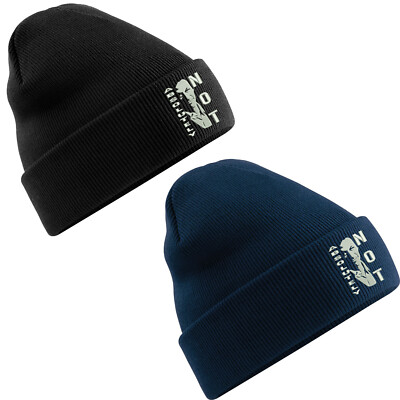 Bestickte ABSOLUT NICHT Imran Khan Beanie Proud/Brave Leader Unisex Beanie