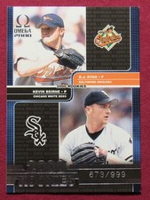2000 Pacific Omega #220 B.J. Ryan/Kevin Beirne 673/999 White Sox/Orioles