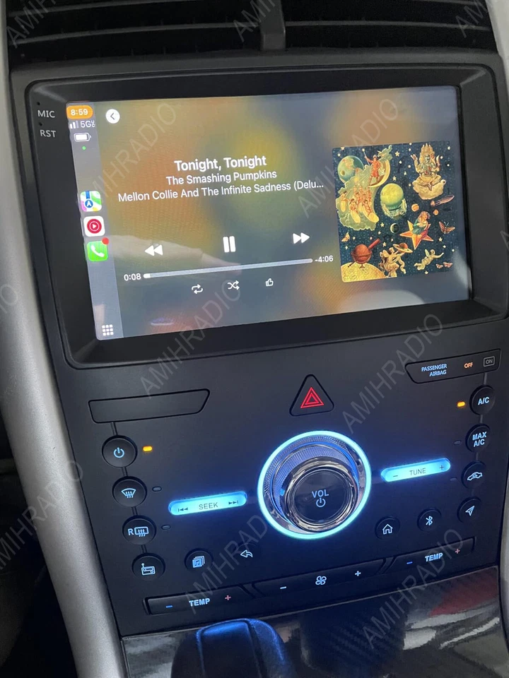 Radio estéreo para automóvil Android 13 Carplay GPS navegación WIFI para Ford Edge 2010-2015 32G Foto 4 de 4