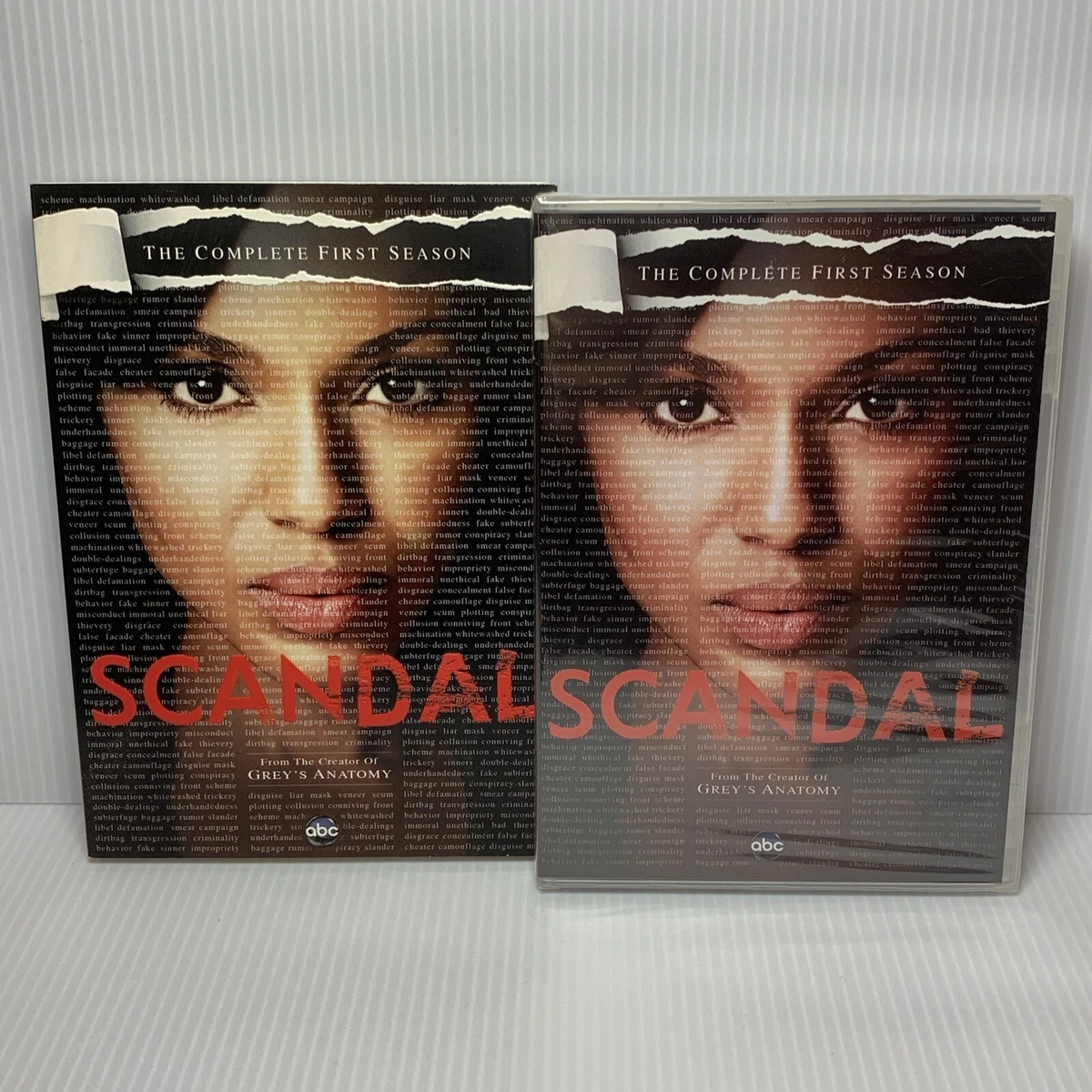 Scandal (2012 TV series) Widescreen DVDs & Blu-ray Discs for sale