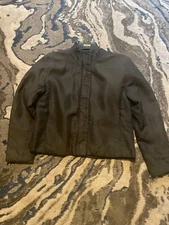 M&S black 100% silk jacket 14