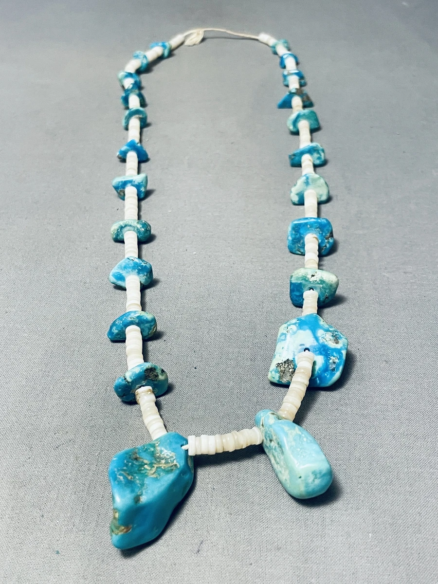 Navajo heishi necklace sale
