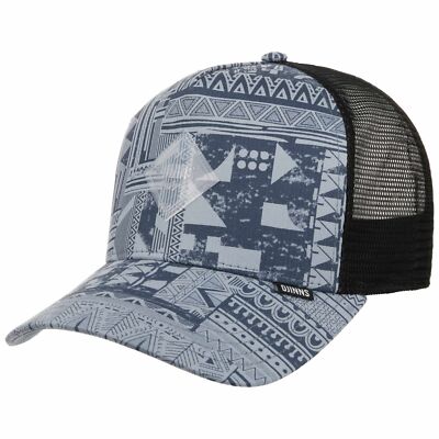 DJINNS ShirtFab Blue HFT Trucker Cap Basecap Baseballcap Truckercap Meshcap