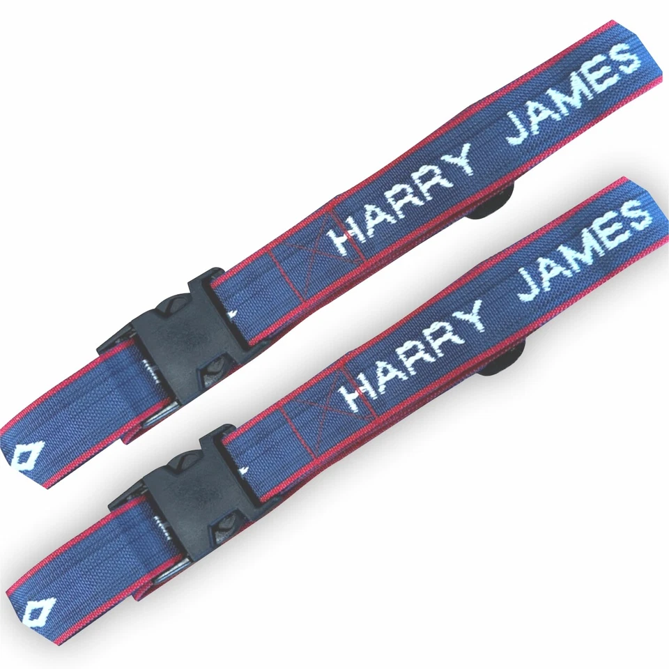 Personalised Woven Luggage Straps for your suitcase while traveling - Case strap - Image 4 of 4