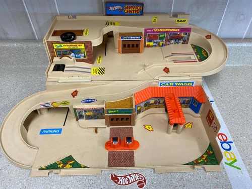 Hot Wheels 'Service Center' Replica Sticker Sheets (NOT DIECUT) SCR-S0002