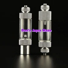 Aluminium High Quality Aquarium CO2 Regulator Bubble Counter with Check Valve