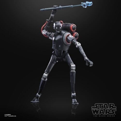 Star Wars Black Series Jedi Survivor KX Security Droid Action Figure 6" In Hand - Picture 6 of 8