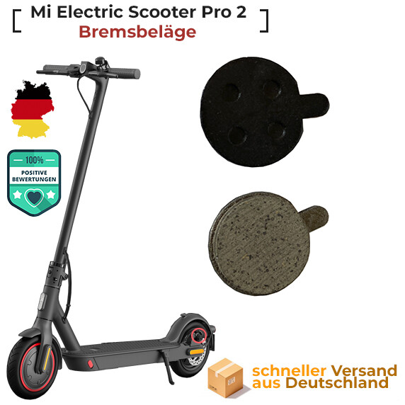 SDT Bremsbeläge Für Xiaomi M365 E-Scooter – Organische Fasern, Progressive Bremswirkung