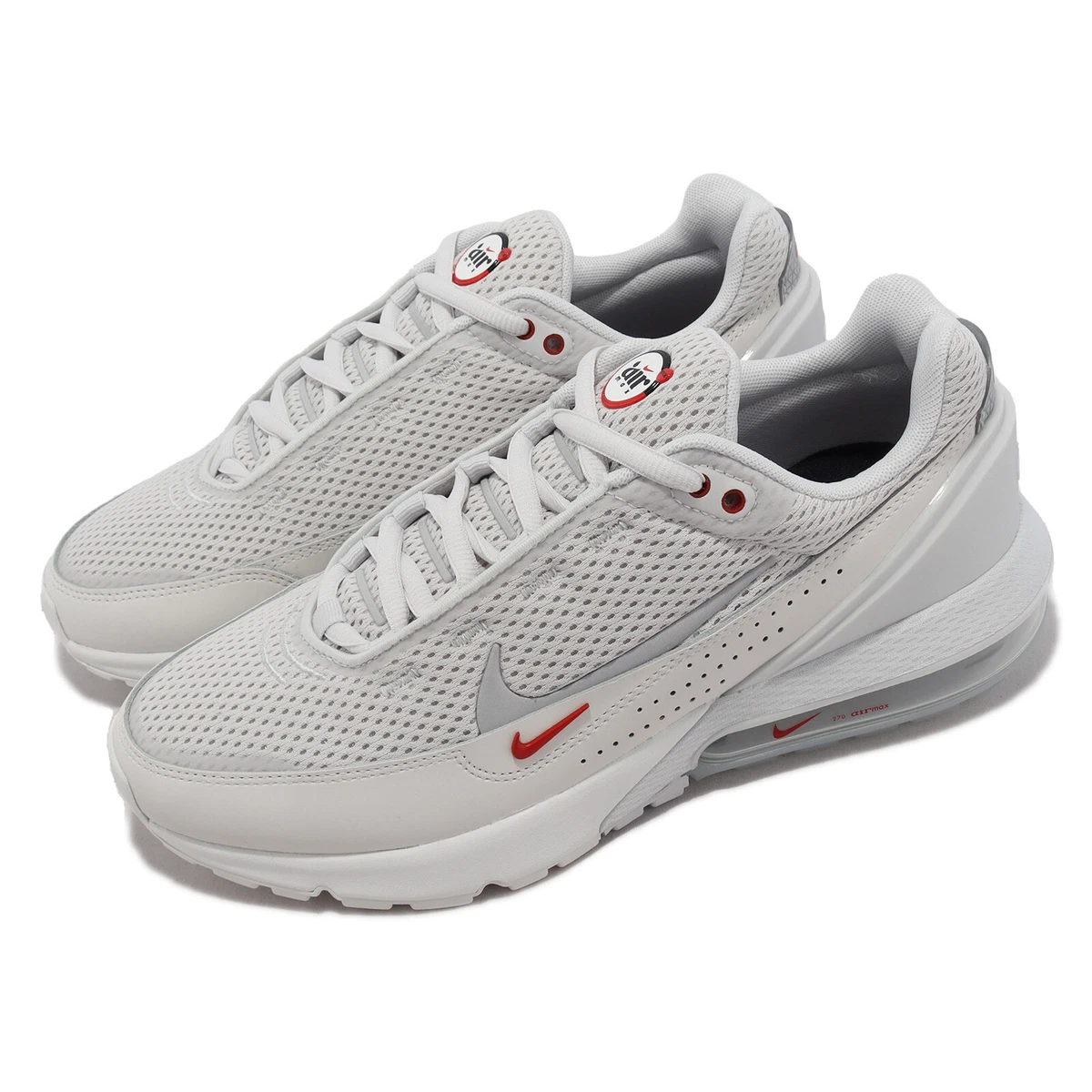 Nike Air Max Pulse Photon Dust Silver Red Men Casual Shoes